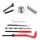 thumbnail image 2 of Kit de inserción de reparación de rosca métrica de 30 piezas M3 M4 M7 M9 M11 Helicoil Car Abanopi Herramienta de reparación de roscas, 2 of 6