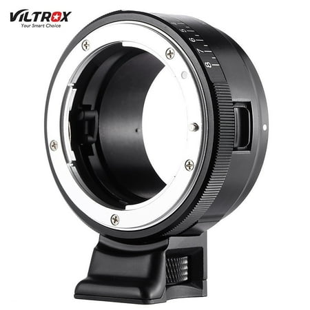 Viltrox NF-NEX Lens Adapter w/ Tripod Mount Aperture Ring for Nikon F AF-S AI G Lens to Sony E Camera A9 A7SII A7RII NEX 7 A6500