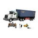 thumbnail image 4 of Camión semirremolque RC con luces y coche de ingeniería Strade Fareast Limited Conjunto A, 4 of 8