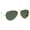 Gold/Crystal Gray Green, variant on Unisex RB3025 Classic Aviator Sunglasses, 58mm