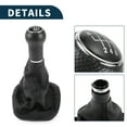 thumbnail image 4 of Perilla de cambio de marchas Unique Bargains con cubierta No. 1J0711113C, palanca de cambios manual de 6 velocidades para Volkswagen Golf, plástico, 4 of 6