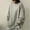 Gray, variant on Women's Oversized Sweatshirt Crew Neck Long Sleeve Soft Cotton Baggy Pullover Solid Color Tunic Tops