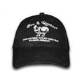 thumbnail image 4 of Hen & Rooster Knives Black 100% Cotton Hat Baseball Cap, 4 of 4