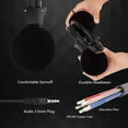 thumbnail image 6 of Over-ear Headphones Earphones with Cable 3.5mm Plug for Computer Laptop Music Listening Game Video Watching, 6 of 6