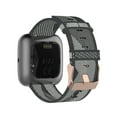 【23mm 】Unisex Breathable Mixed Color Woven Nylon Watch Band For Versa 2