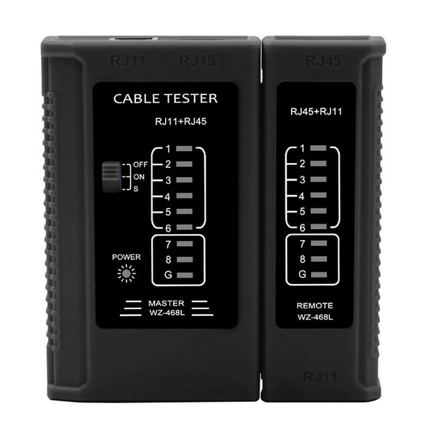 Networks Cable Tester Test Tool RJ45 RJ11 LAN Wire Multifunction