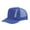 Blue, variant on Adjustable Unisex Adult Sport Mesh Baseball Hat - Black