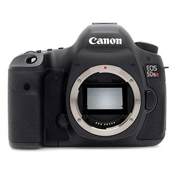 Canon EOS 5DS R DSLR Camera Body, 50.6MP Full-Frame Sensor, Black