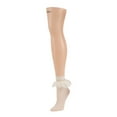 thumbnail image 4 of MeMoi Ruffleina Lace Ruffle Ankle Socks - Womens - Female, One Size, Tulipwood, 4 of 4