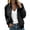 Black, variant on Black Bomber Jacket Women Lightweight Long Sleeve Zip Up Fall Jacket with Pockets