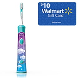Philips Sonicare Kids Connected Rechargeable Electric Toothbrush and $10 e-gift card Bundle
