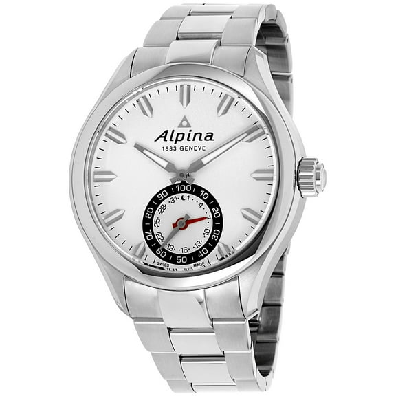 Horological Smartwatch Mens Date Quartz Light Silver Dial AL-285S5AQ6B