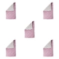 thumbnail image 2 of Transemion Dishcloth Cloth Foldable Rag Water-absorbing Dishes Pots Tableware Non-stick Washing Towel House-working Accessory Coffee Purple 5Set, 2 of 6