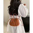 thumbnail image 4 of Kukuzhu Hobo Bag Small Purse Women Leather Shoulder Bag Pleat Fashion Cute Designer Handbag, 4 of 6