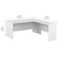 thumbnail image 4 of Bureau en L 65L Logan de Bestar, blanc pur, 4 of 4