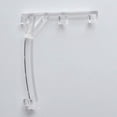 thumbnail image 3 of APUXON Valance Clips 2-Pack for Vertical Valance - Clear Plastic - Easy to Install - Indoor Use - Window Treatment - Manual Control - Plastic Material - Transparent Color, 3 of 4