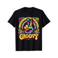 thumbnail image 1 of [Tie-Dye Peace Sign Tee] Retro Soft Cotton Tie-Dye Peace Sign Tee - Loose Fit, Round Neck, Perfect Gift for Men & Women, 1 of 5