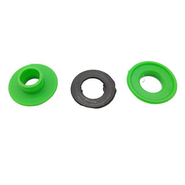 Mosiee 10/50 Pcs Plastic Eyelets Set Round Eyelets Tarpaulin Eyelets Solar Cover Pool For Repairing Holes In Tarpaulins Garden Tool