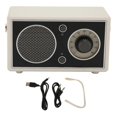 thumbnail image 1 of Wireless Bluetooth Speaker BT 5.1 450mAh USB Rechargeable AUX Portable Outdoor Speaker White, 1 of 5