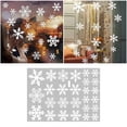 thumbnail image 1 of Wall Decor White Window Stickers Decorated With Snowflakes Are Suitable For All Scenes In Winter, 1 of 4