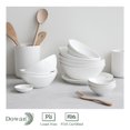 thumbnail image 4 of DOWAN 9 inch Porcelain Serving Bowls, Large Serving Dishes, Set Of 4, White, 4 of 7