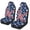 Australian Flag, variant on Jeiento Australian Flag Car Seat Covers 2 Pcs Stretch Polyester Fabric Cover Breathable Car Seat Cover Easy Installation Universal Size Fit for Most Cars SUVs