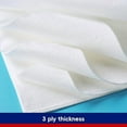 thumbnail image 3 of 600 Pack Paper Napkins, Disposable Guest Towels Party Dinner Napkins Soft, Absorbent 3-Ply Hand Towels for Bathroom, Wedding and Events, 3 of 6