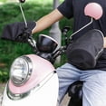 thumbnail image 3 of 2x Gants de Guidon de Moto Protection des Mains Gants Résistants pour Conduite en Extérieur, Noir, 3 of 8