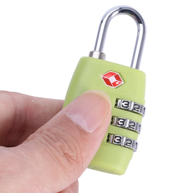 Código de Bloqueo de Contraseña de Equipaje de Vije de 4 Colores de 4 Colores Para Viajeros de Seguridad para Viajeros de Seguridad