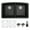 Black, variant on Karran Usa Qu-710-Pk1 Quartz Qu 32" Undermount Double Basin Quartz Composite Kitchen Sink