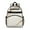 White Gold Marble, variant on Black Gold Marble Pattern Backpack for School,Cute School Bag,Schoolbag with Adjustable Shoulder Straps & Padded Back,15.25"x11.5"x5.25"
