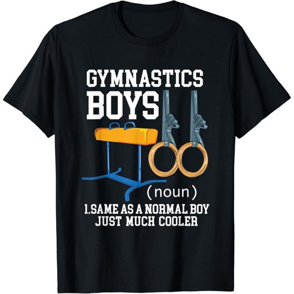 Gymnastics Boy Definition Funny Sports T-Shirt