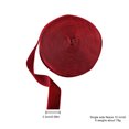 thumbnail image 5 of Cinta Terciopelo Vintage Navideña para Envolver Regalos Y Lazos Corona (2 5 Cm) Rojo, 5 of 5