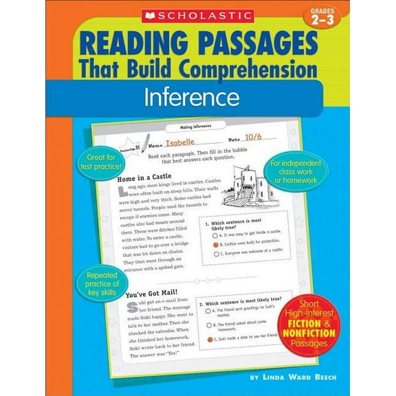 Reading Passages That Build Comprehensio Reading Passages That Build Comprehension: Inference, (Paperback)