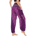 thumbnail image 3 of WILLBEST Pantalones Casuales para Mujer con Estampado de Letras, Cintura Alta, Holgados, Deportivos, con Cordón, Cómodos, Sanitarios, para Uso Diario Mediana, 3 of 5