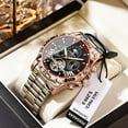 thumbnail image 2 of POEDAGAR Luxury Automatic Mechanical Watch For Men Hollow Tourbillon Waterproof Luminous Date Week Stainless Steel Men's Watches, 2 of 11