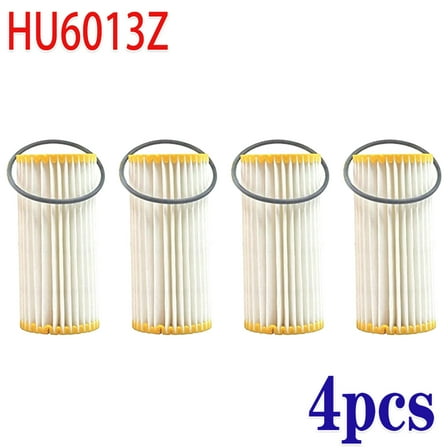 4X Oil Filter Kit 06L115562B For VW Golf Jetta Beetle Audi A6 Q3 Q5 Q7 #HU6013Z