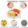thumbnail image 5 of Catlerio Pet Dog Pizza Hidden Food Sniffing Mat Treat Foraging Puzzle Feeder Toy Nose Training Pad, 5 of 5
