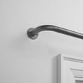 thumbnail image 7 of Exclusive Home Modern Silver Adjustable Single Curtain Rods Set, 83"-120" with Smart Technology, 7 of 7