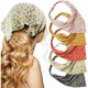 thumbnail image 1 of wonima44 TOBATOBA Floral Hair Scarf Headband 5 Pcs Hair Bandanas Chiffon Boho Headbands for Women Elastic Head Bandana for Women Girls Hair Accessories, 1 of 1
