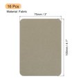 thumbnail image 2 of Uxcell 16Pcs Iron-on Patches for Clothing Fabric Repair Patches Iron-On 4.1"x3" for Clothes(Khaki), 2 of 6