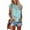 Green shirts for women, variant on Usmixi Shirts for Women Sexy Lace Patchwork Hollow out Loose Fit Pleated Hem Tee Tops Summer Trendy Floral Short Sleeve Round Neck Ladies Blouses Watermelon Red XXL