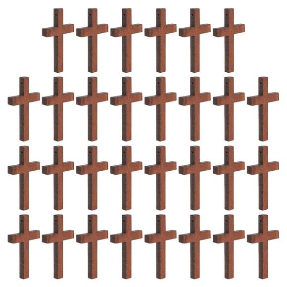 Shisuyan 30 Pcs Pendentifs Croix DIY Délicats Pendentifs Bracelet Croix Créatifs Décorations Chaîne à Main