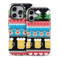 thumbnail image 2 of DesignSkinz Scratch-Resistant Hard Slim Case Compatible with iPhone 14 Pro (Compatible with MagSafe) - Lovely Ugly Christmas Sweater, 2 of 9
