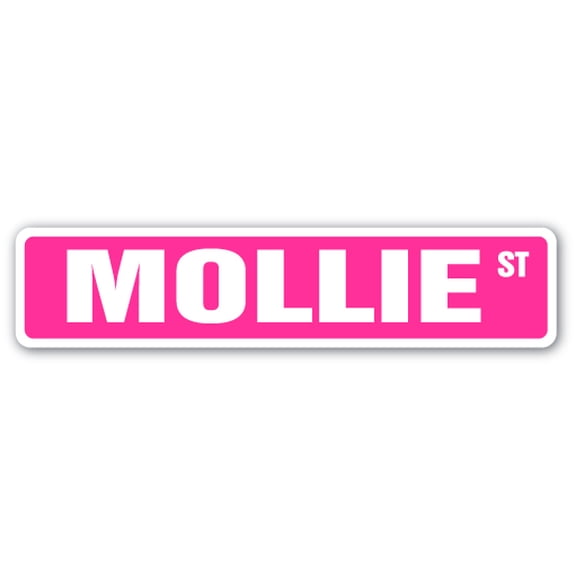 Mollie Street [3 Pack] of Vinyl Decal Stickers |for Laptop Car