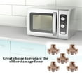thumbnail image 3 of 5pcs Microwave Turntable Coupler Microwave Oven Parts Plastic Rotating Cores, 3 of 7
