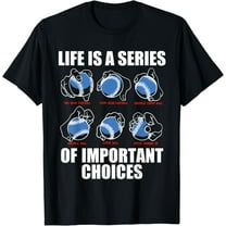 Types of Baseball Pitches Life Choices Pitcher Player Gift T-Shirt men and women can wear, black, white, gifts