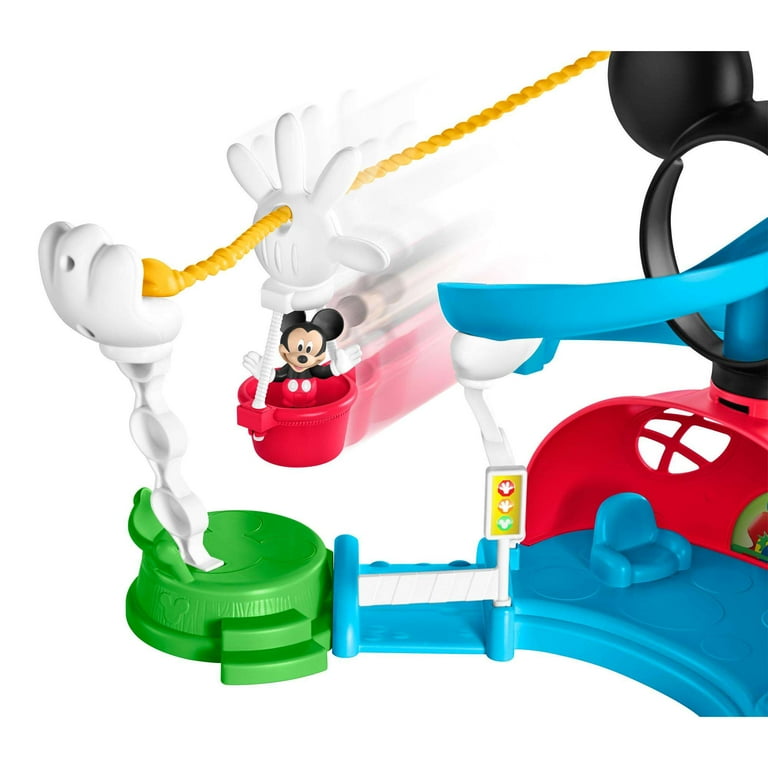 Mickey mouse clubhouse zip slide hotsell and zoom