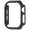 Black (PC Half Pack Hollow Shell), variant on XIHAMA 2Pcs For Apple Watch 10 46mm 42mm All-round Screen Protector, PC Ultra-thin Tempered Glass Screen Protector for iWatch 46mm 42mm Case