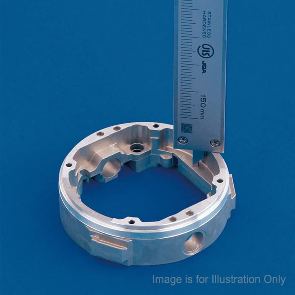 Mitutoyo 531-128 Vernier Calipers, Stainless Steel, for Inside, and Step Measurements, Inch/Metric, 0"/0mm-6"/150mm Range, +/-0.0011"/0.03mm Accuracy, 0.001"/0.02mm Resolution, 40mm Jaw CA3